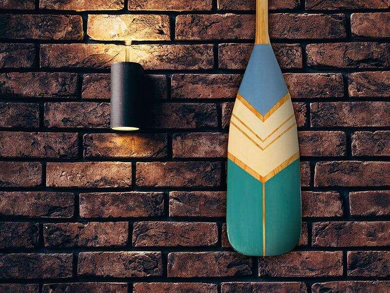 Pagaj do łodzi John Paddle Kolorowy Malowany 120 cm 6/6