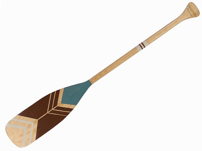 Pagaj do łodzi John Paddle Kolorowy Malowany 120 cm