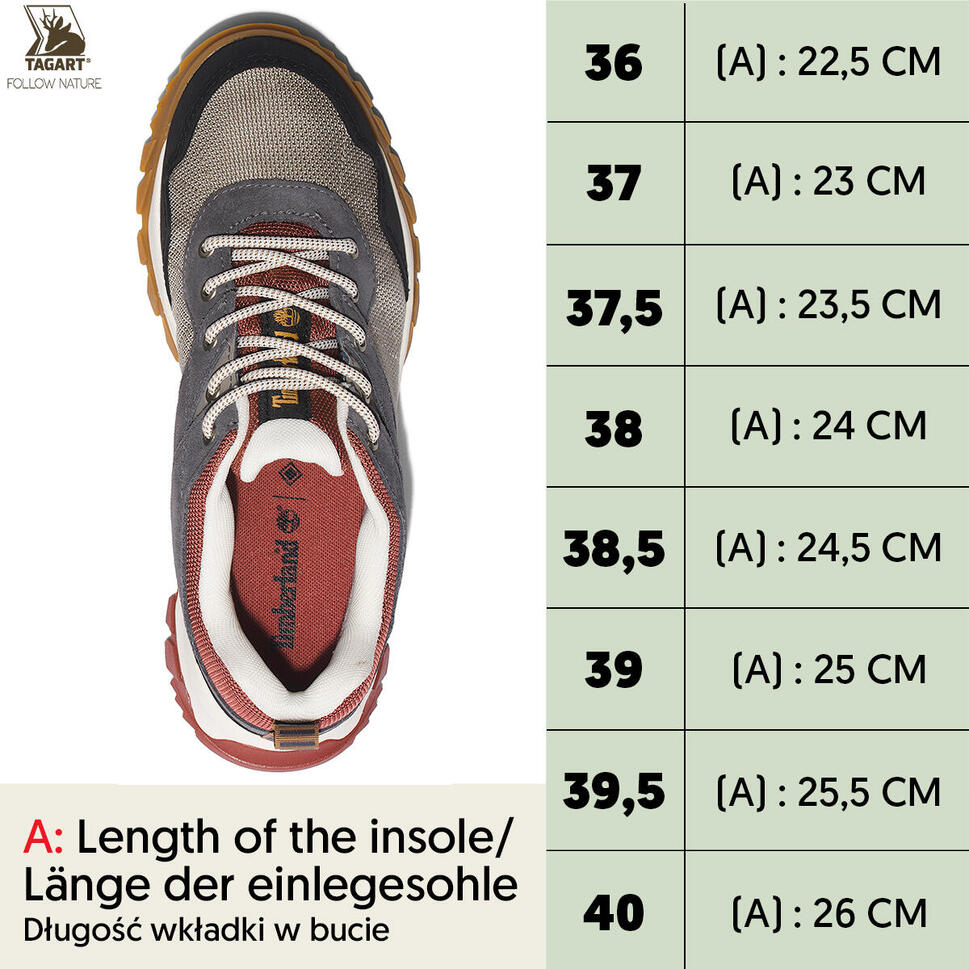Półbuty damskie Timberland Lincoln Peak Low GTX z membraną Gore-tex