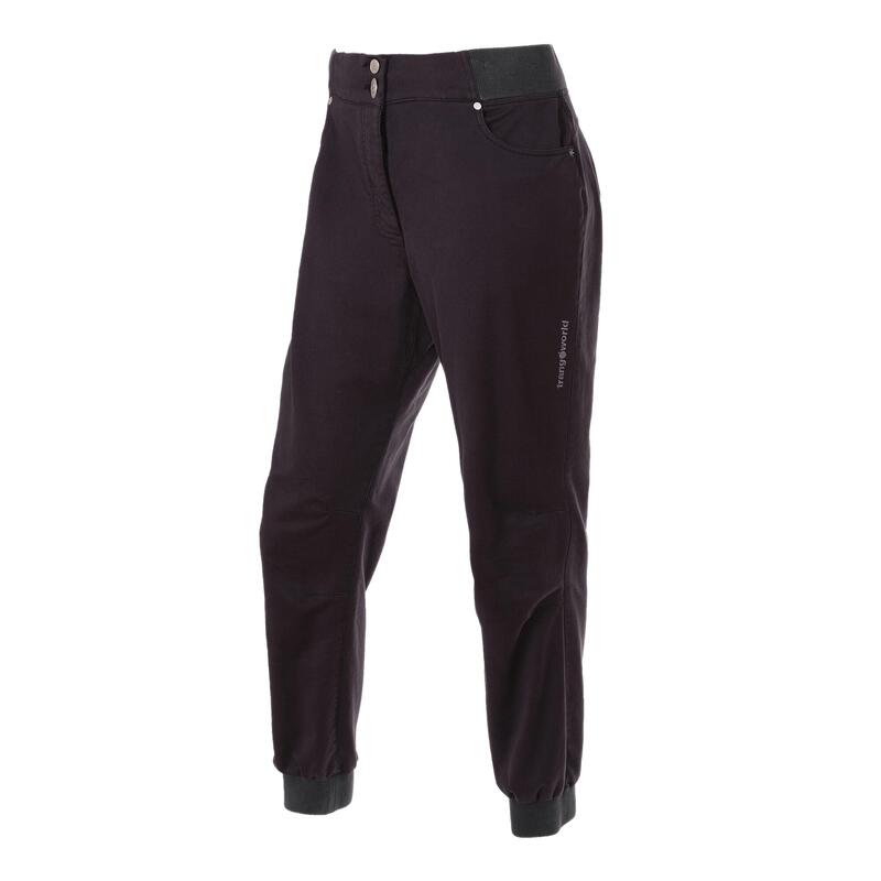 Pantalón para Mujer Trangoworld Fasnia Negro