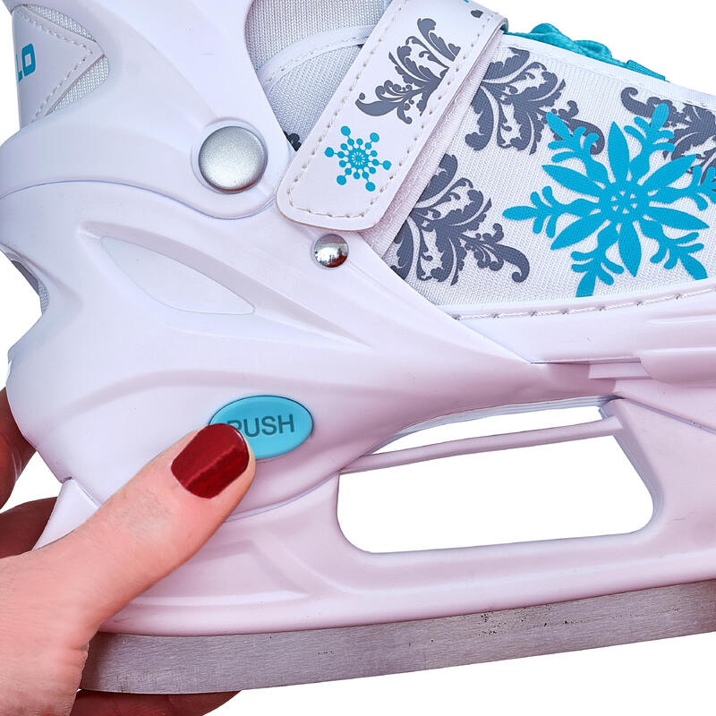 Ice Skates X Pro - verstellbare Schlittschuhe für Damen, Kinder und Jugendliche