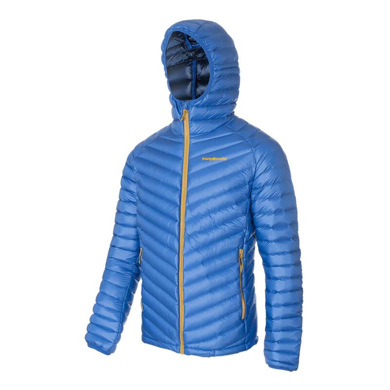 Chaqueta plumas para Hombre Trangoworld Timun Azul 180g 600cuin