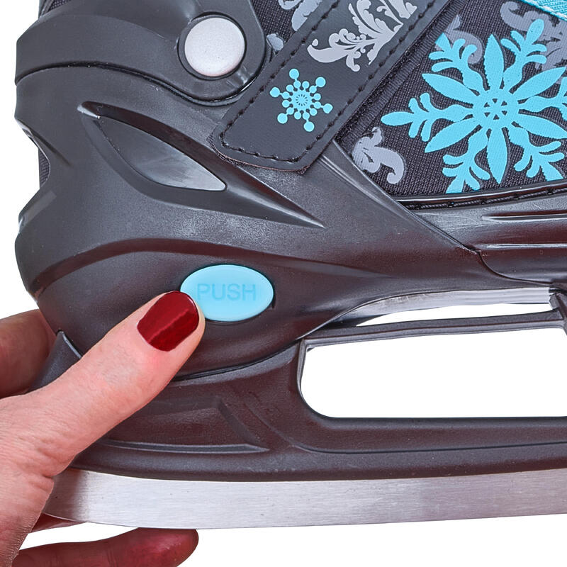 Ice Skates X Pro - verstellbare Schlittschuhe für Damen, Kinder und Jugendliche