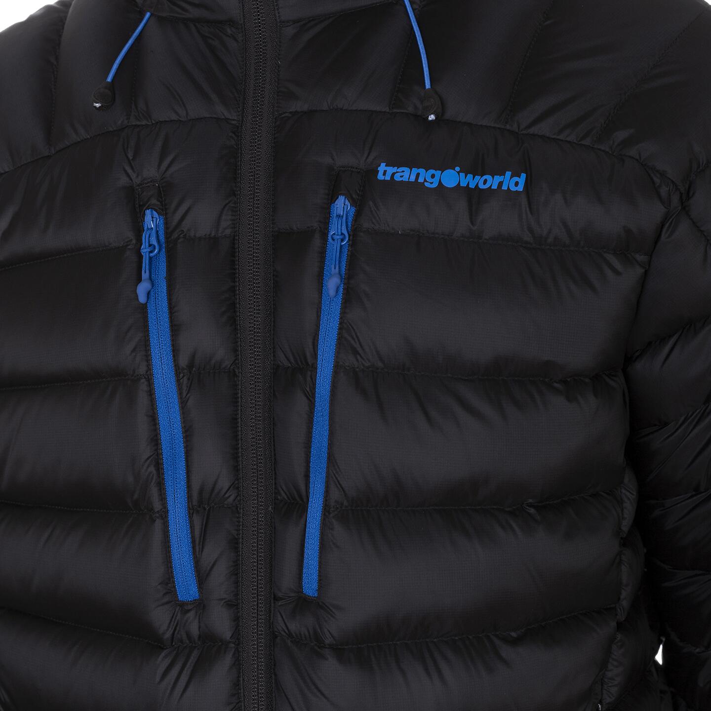 Chaqueta plumas para Hombre Trangoworld Cerces dr Negro Azul Negro