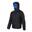 Chaqueta plumas para Hombre Trangoworld Cerces dr Negro/Azul/Negro 235g 800cuin