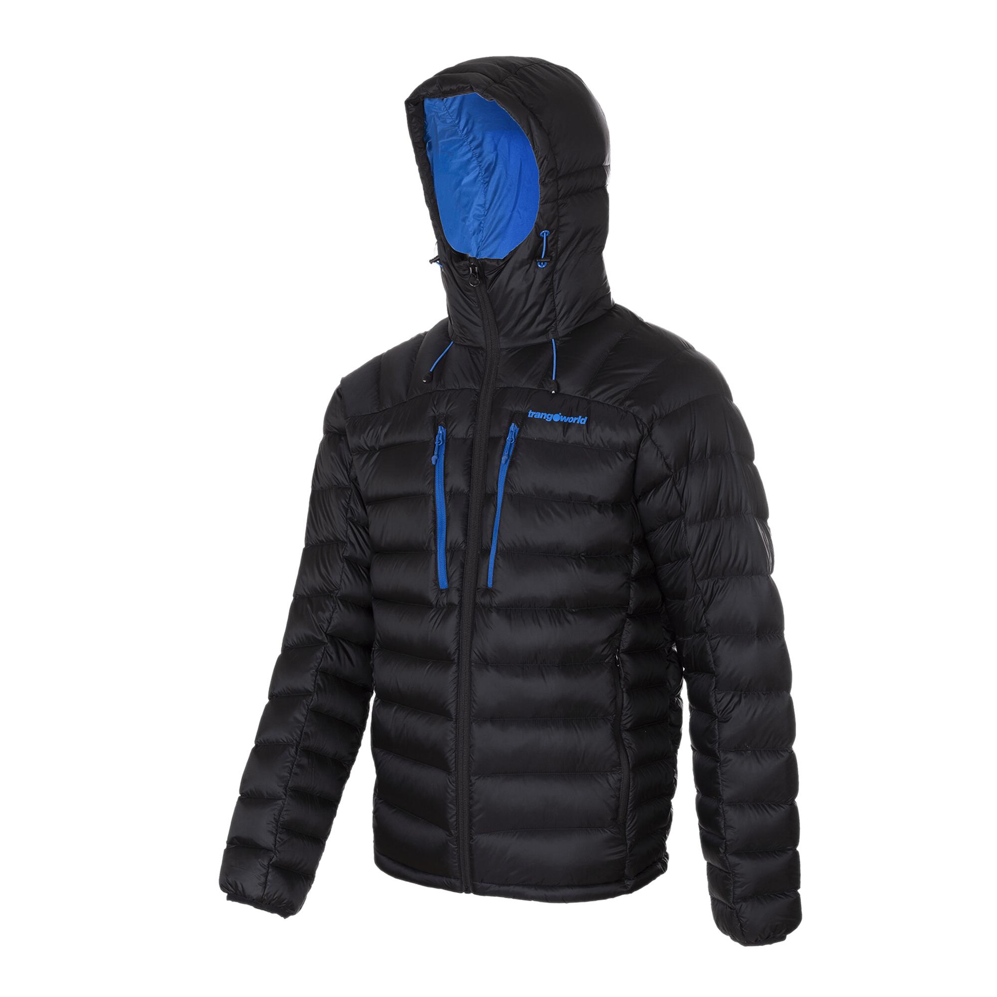 Chaqueta plumas para Hombre Trangoworld Cerces dr Negro Azul Negro 235g 800cuin