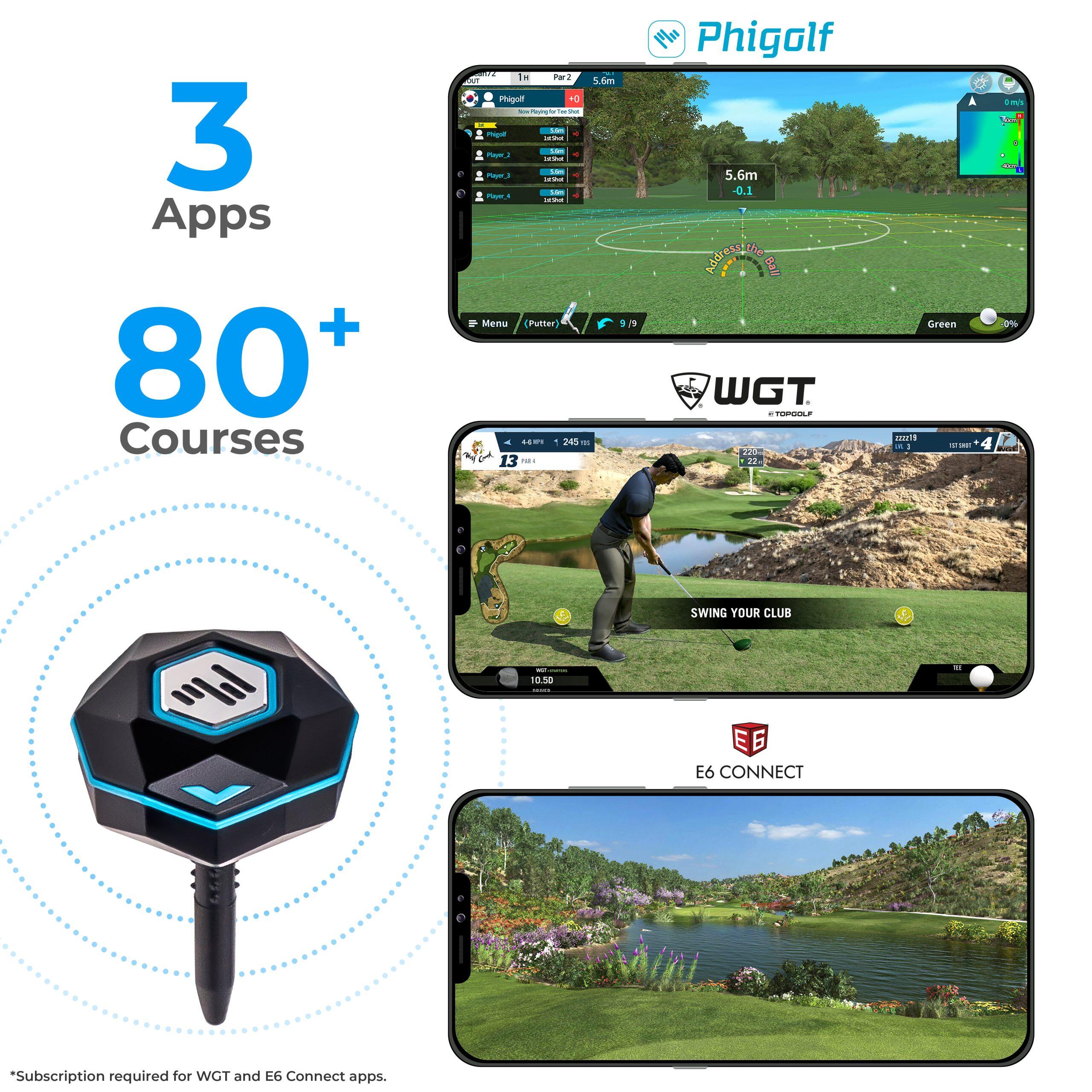 PhiGolf 2 Mobile & Home Smart Simulator 4/7