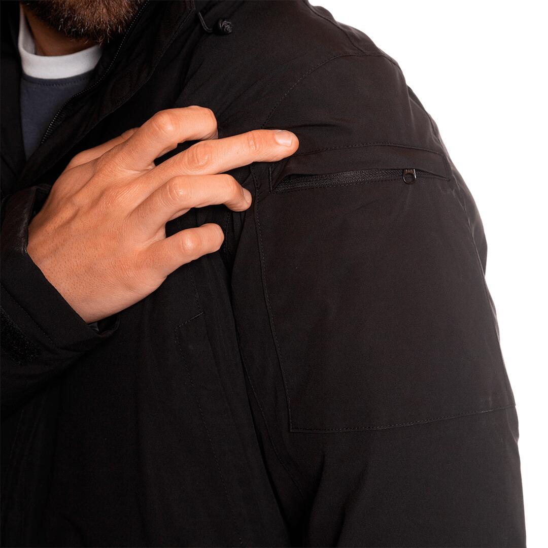 Parka para Hombre Trangoworld Murakka termic Negro 300g 600cuin 6/7