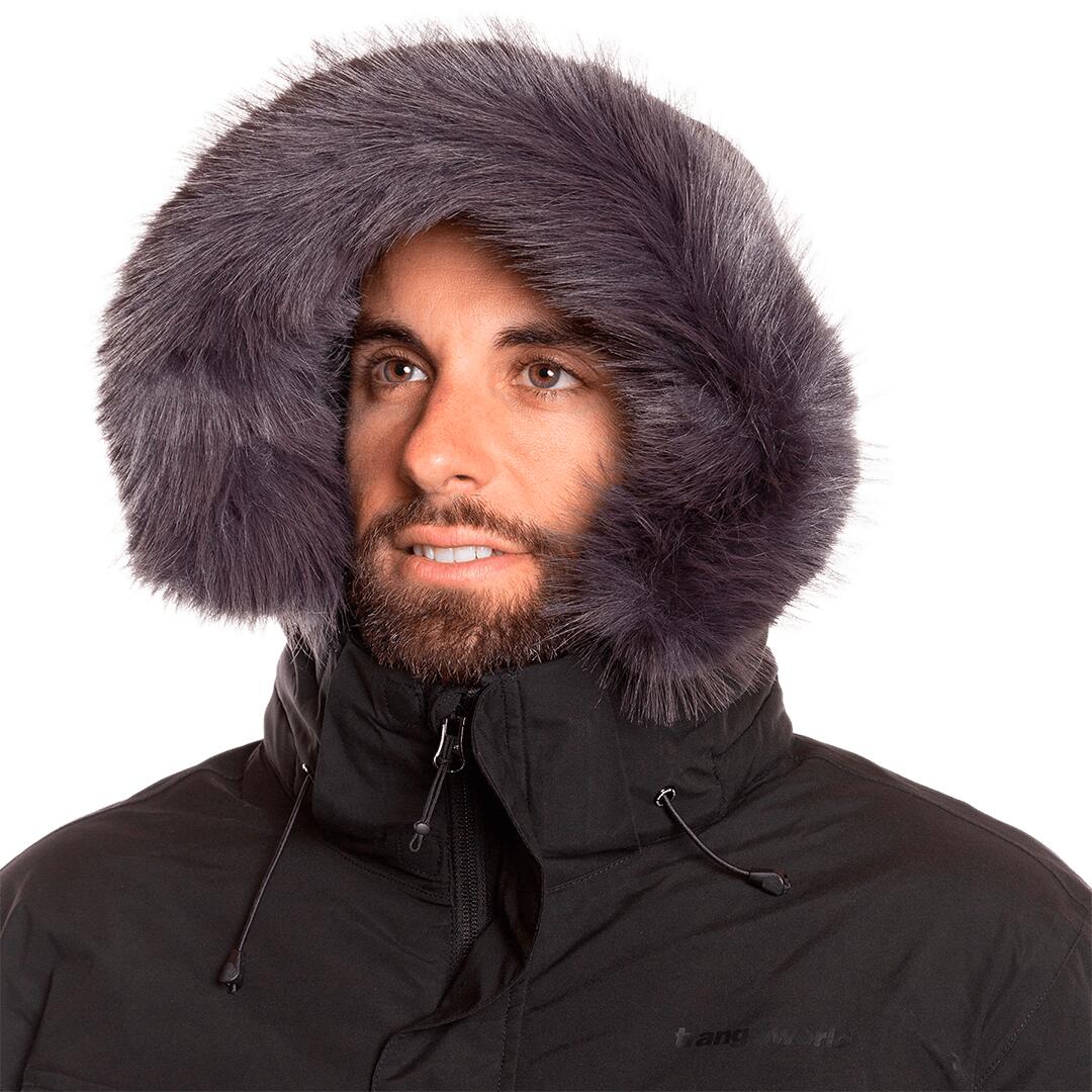 Parka para Hombre Trangoworld Murakka termic Negro 300g 600cuin 5/7