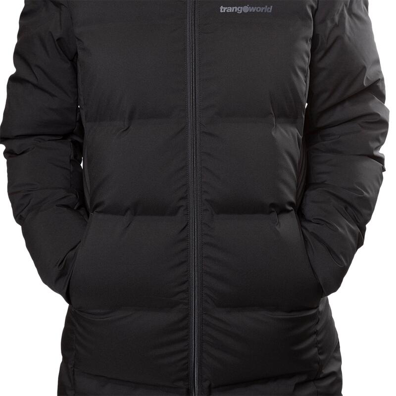 Parka para Mujer Trangoworld Galway Negro/Negro 170g 600cuin