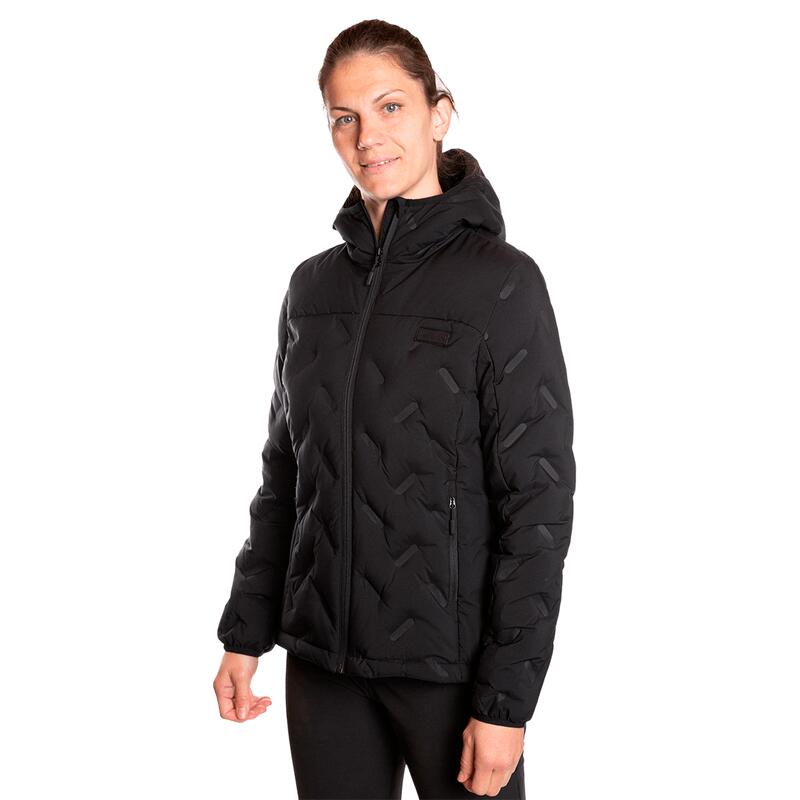 Chaqueta plumas para Mujer Trangoworld Hogen Negro