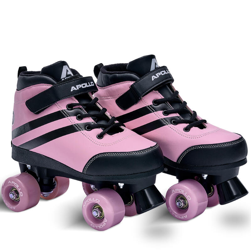 Patins à Roulettes HUDORA Disco – Similicuir, Roues PU 82A 58x33mm, ABEC 5, Pour Toute La Famille
