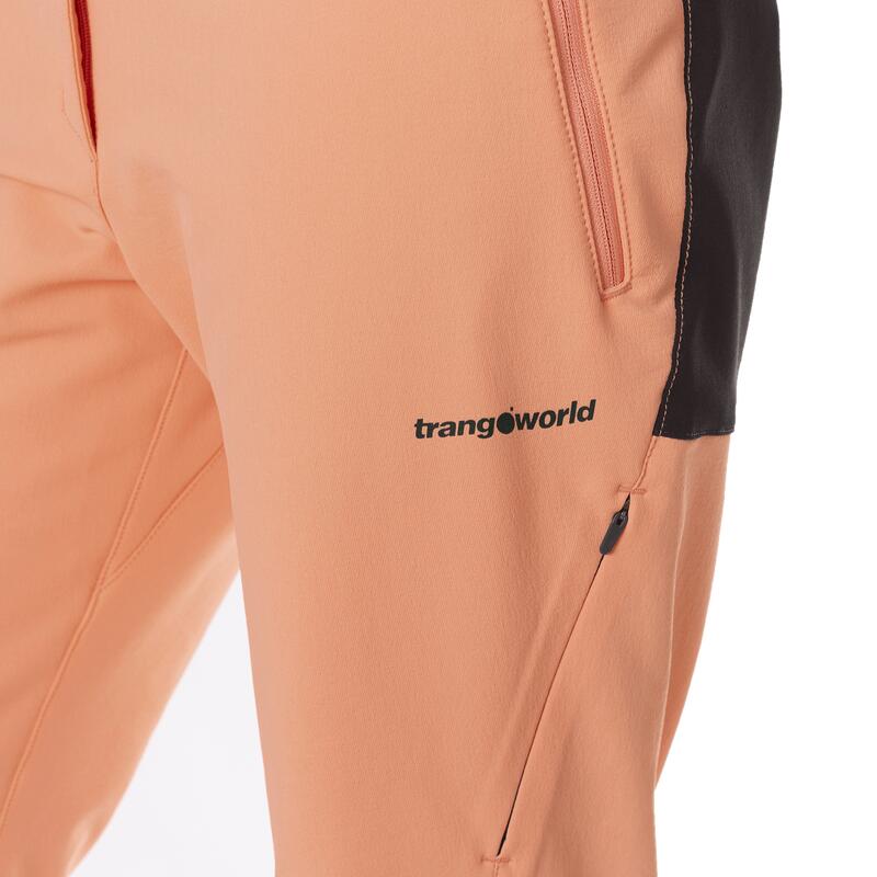 Pantalón para Mujer Trangoworld Dunai dr Rosa/Negro protección UV+30