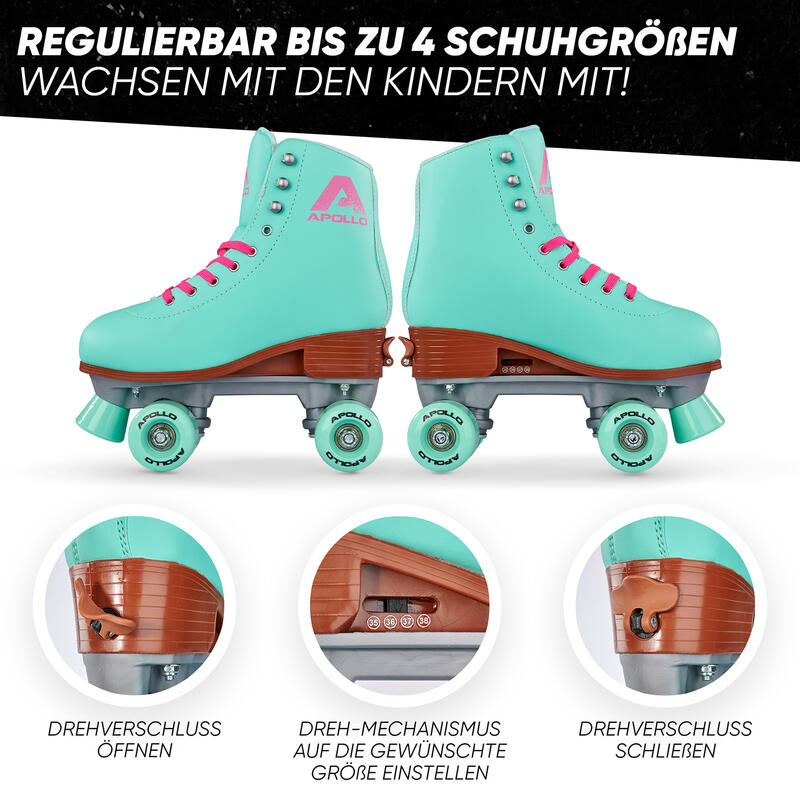 Disco Roller - Classic Roller - Rollschuhe für Kinder und Erwachsene