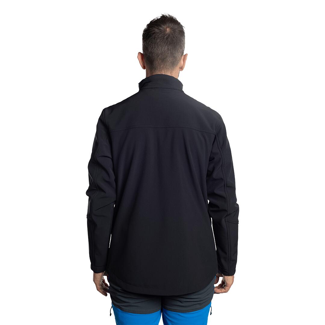 Chaqueta cortavientos para Hombre Trangoworld Karun Negro/Negro 4/7