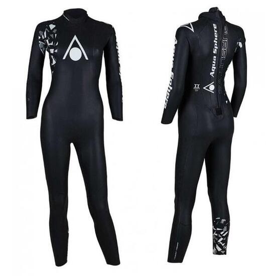 Muta Neoprene Donna Aquasphere Pursuit V3 Nera