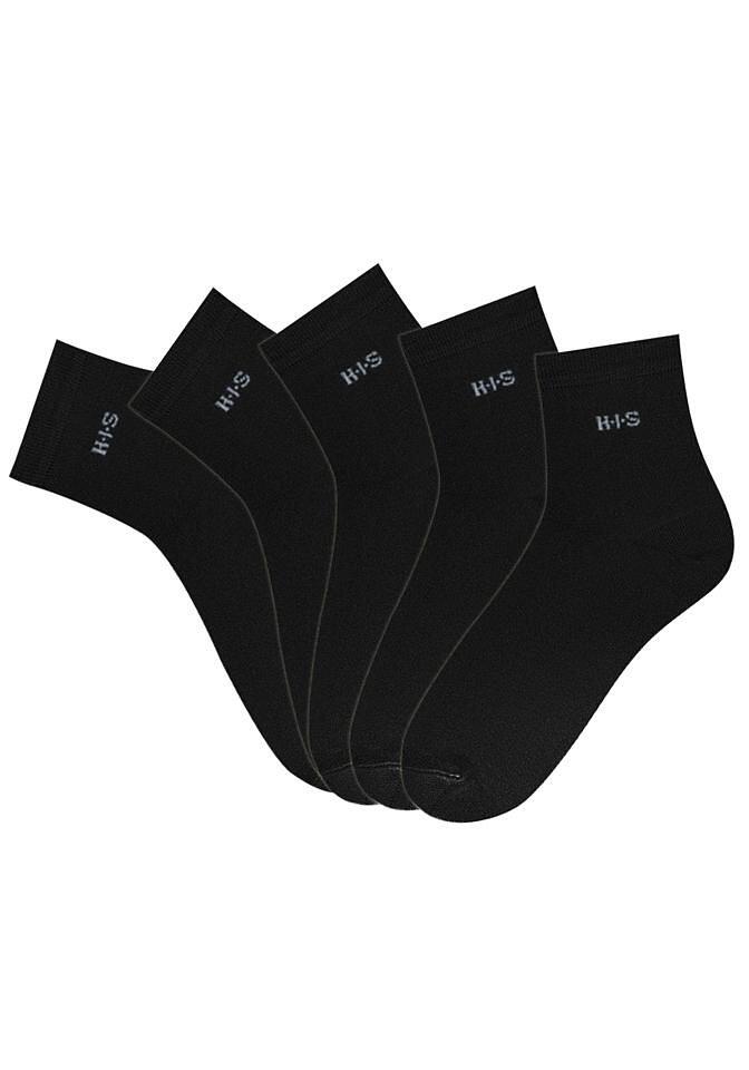 H.I.S H.I.S Basic-Kurzsocken (5 Paar) mit Bündchen über dem Knöchel 2/3