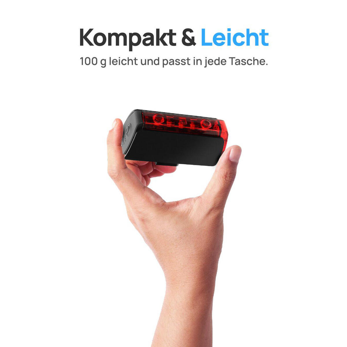 FISCHER LED-Akku Beleuchtungs-Set TWIN STOP 110 Lux 3/7