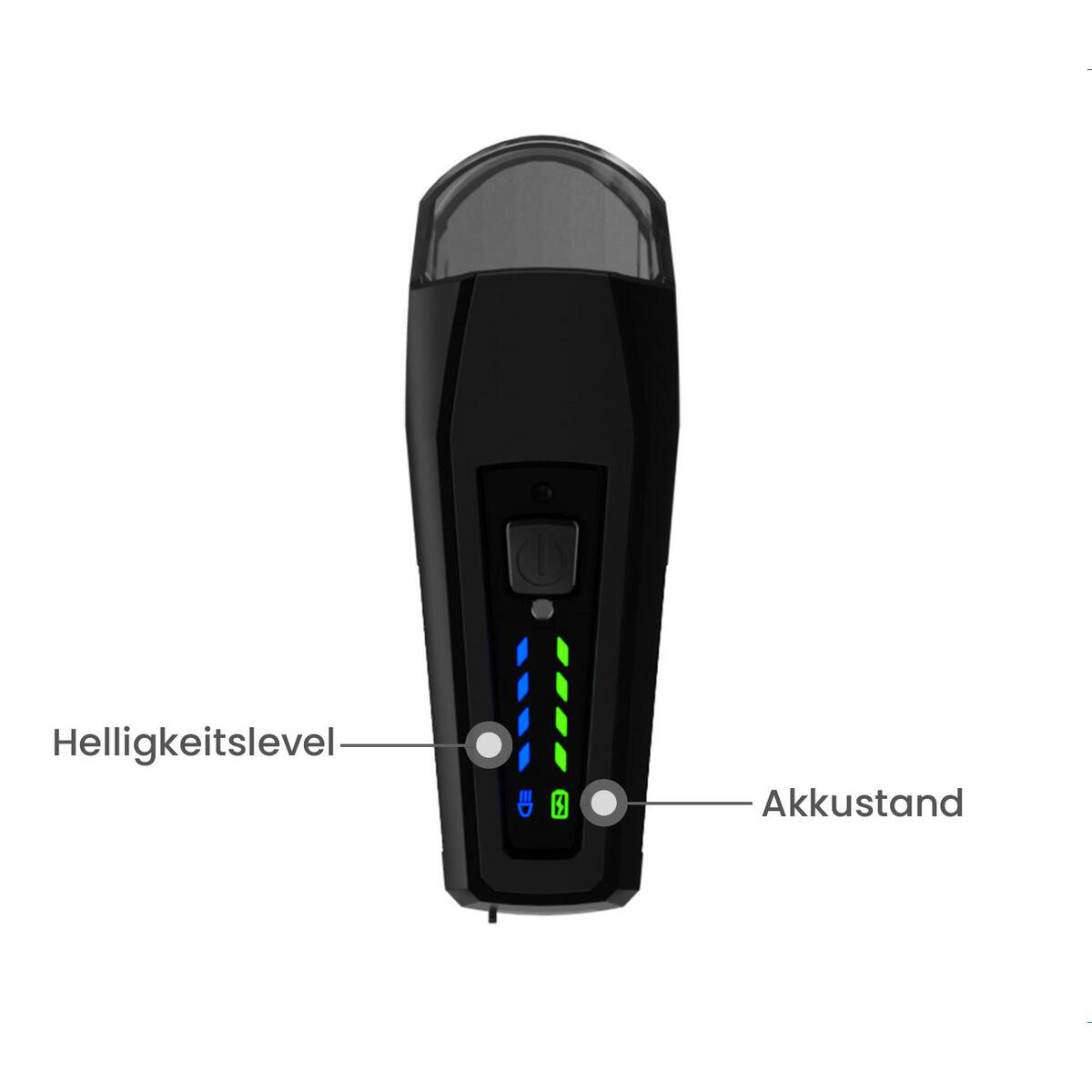 FISCHER LED-Akku Beleuchtungs-Set TWIN STOP 110 Lux 5/7