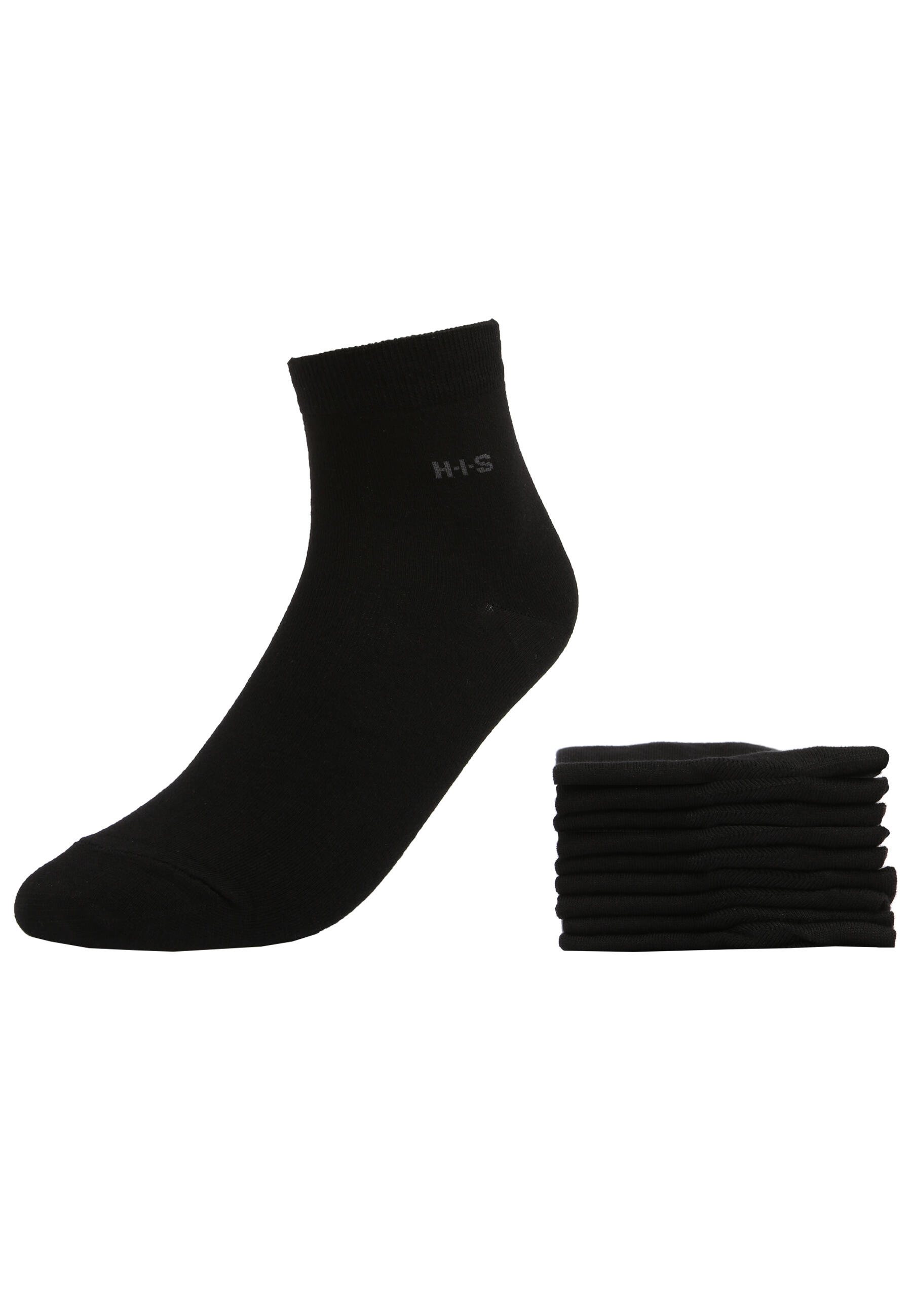 H.I.S H.I.S H.I.S Kurzsocken (10 Paar) aus leichter atmungsaktiver Qualität