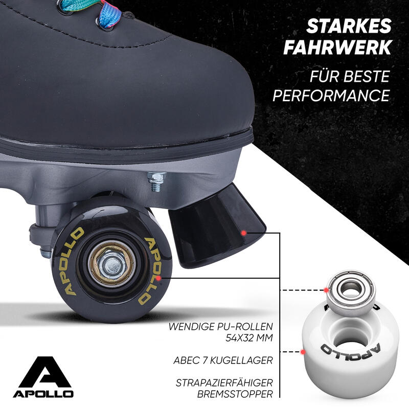 Disco Roller - Classic Roller - Rollschuhe für Kinder und Erwachsene