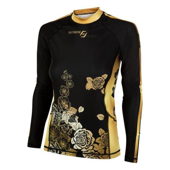 Rashguard à manches longues pour femmes MMA EXTREME HOBBY ROSE