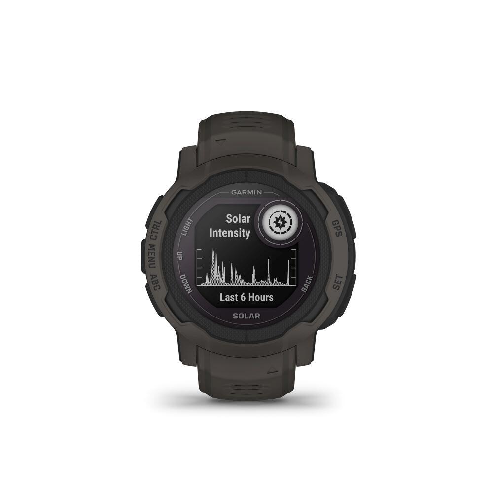 Garmin Instinct 2 Solar - Graphite - Rugged GPS Multi Activity  Solar Smartwatch 4/7