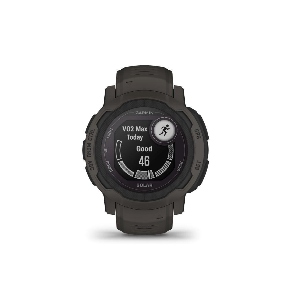 Garmin Instinct 2 Solar - Graphite - Rugged GPS Multi Activity  Solar Smartwatch 3/7