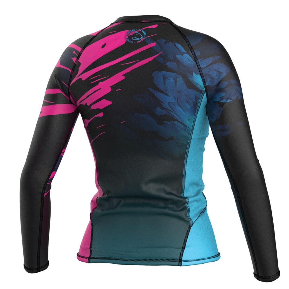 Rashguard à manches longues pour femme MMA EXTREME HOBBY VIVID BULL TERRIER 2/6