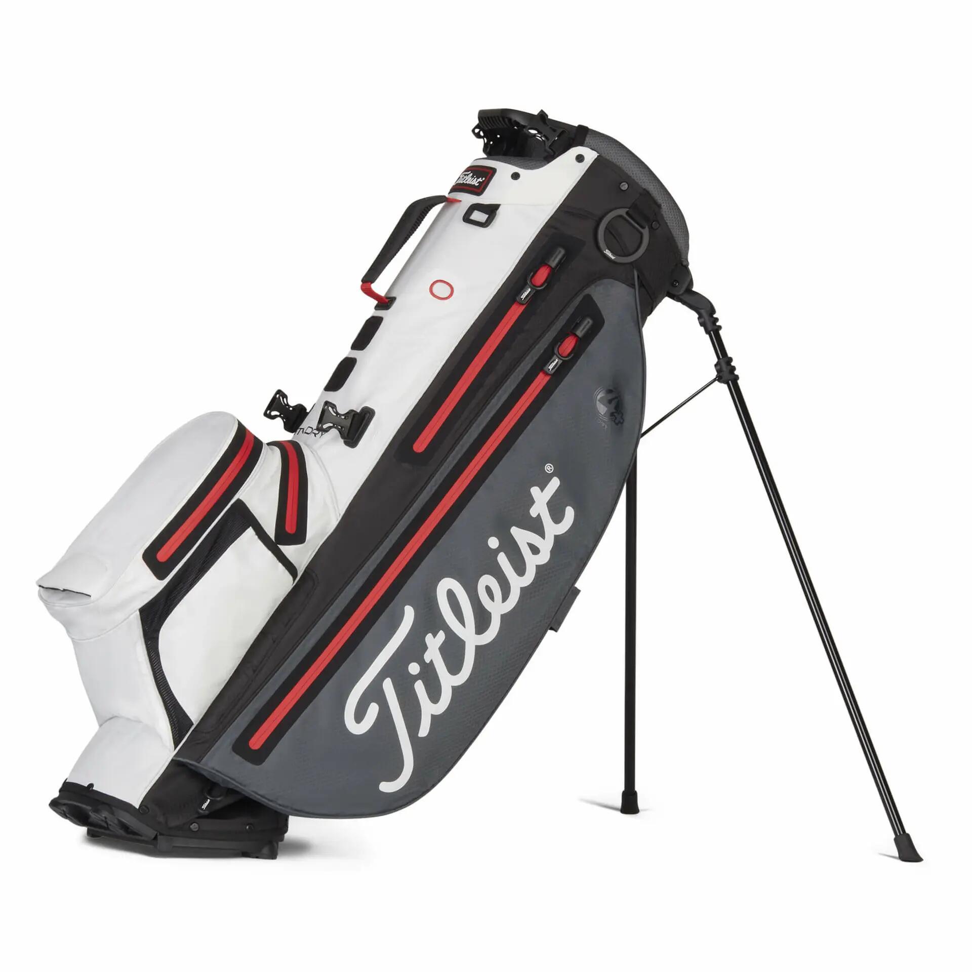 Players 4+ city stand bag grey white 1/5