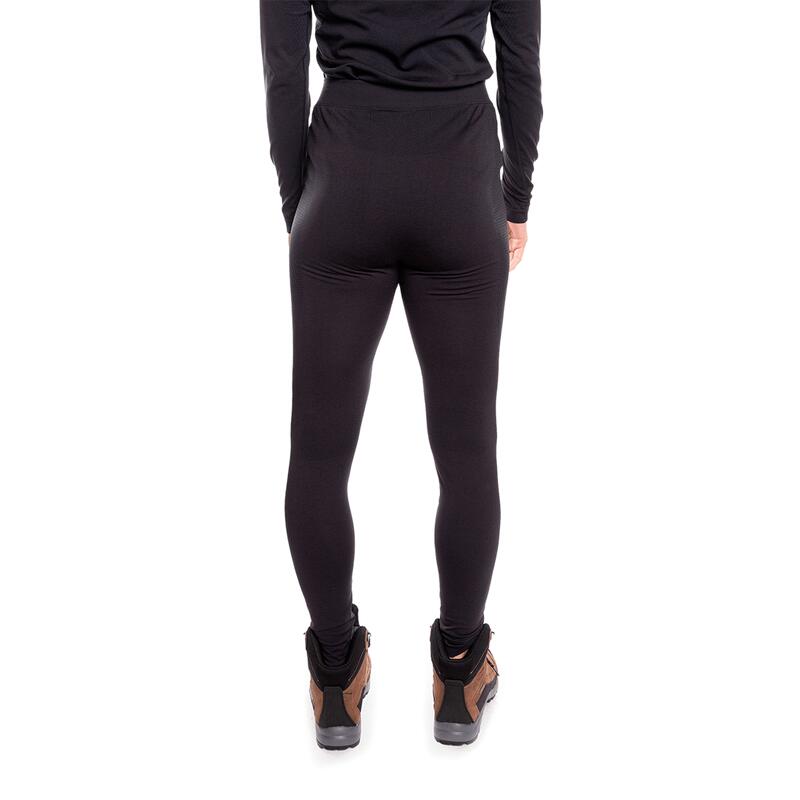 Leggings para Mujer Trangoworld Lescar Negro/Gris