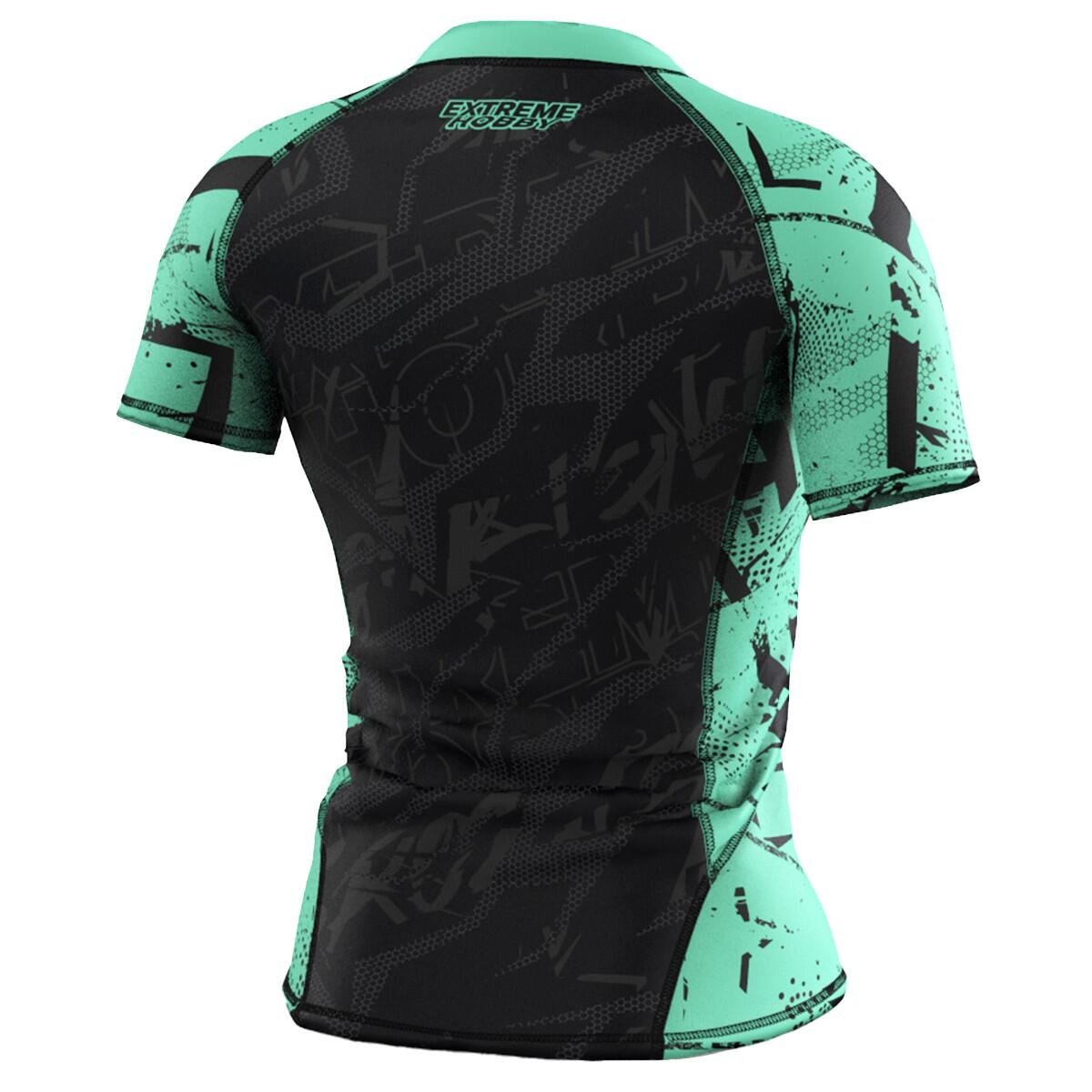 Rashguard MMA femme manches courtes EXTREME HOBBY NEO 2/4