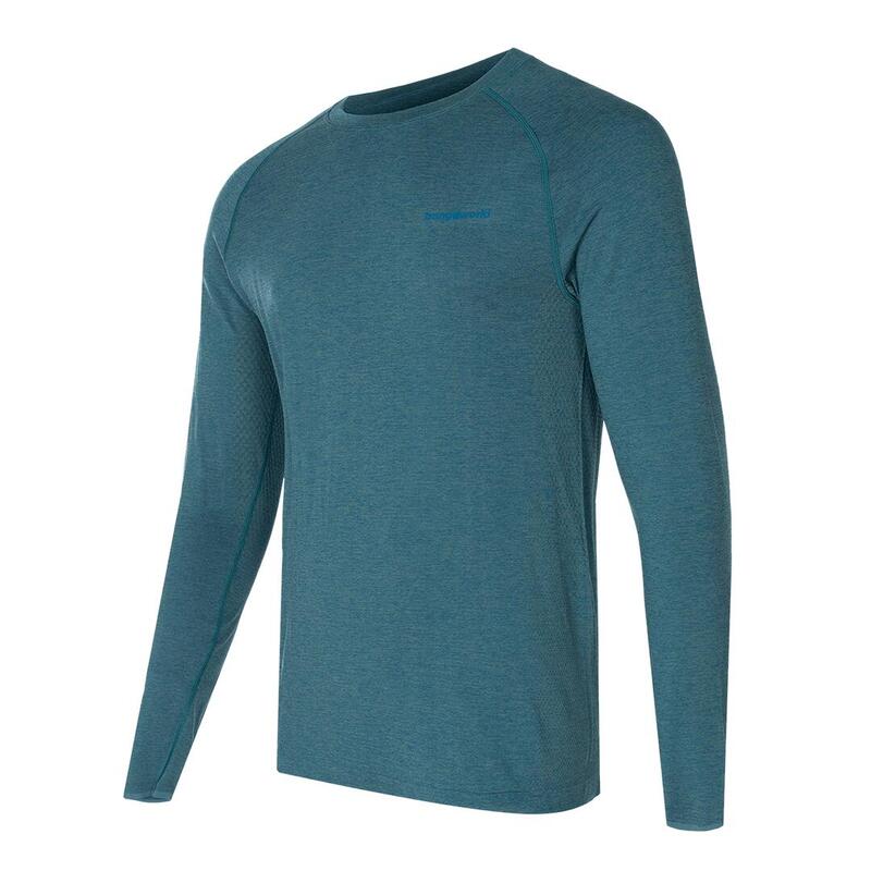 Camiseta térmica manga larga para Hombre Trangoworld Clarac Azul/Azul