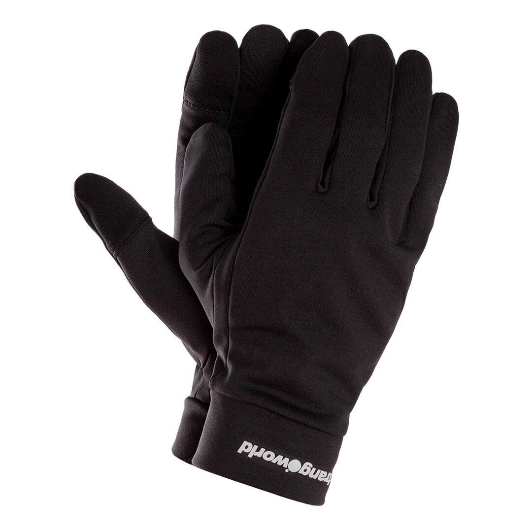 TRANGOWORLD Guantes de Trail Running Trangoworld Hida vd Negro de caña media