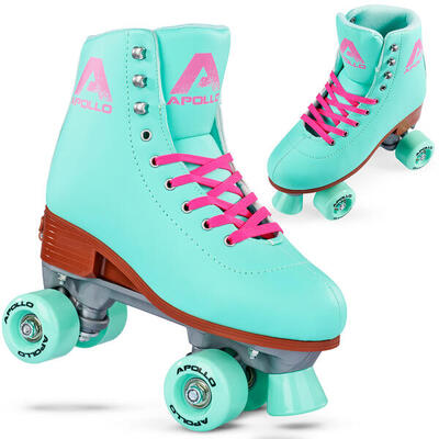 Patines de 4 Ruedas Clásicos para Niños, Adolescentes y Adultos, talla 31 a 42