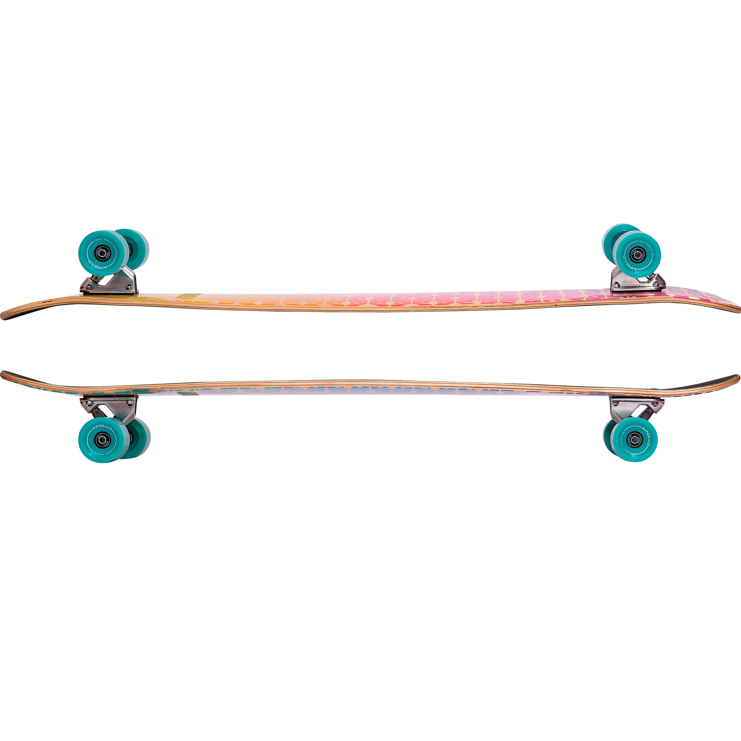 Longboard Dancing – 116 X 24 cm – ABEC-9 para Principiantes y Expertos – Cruiser 2/7