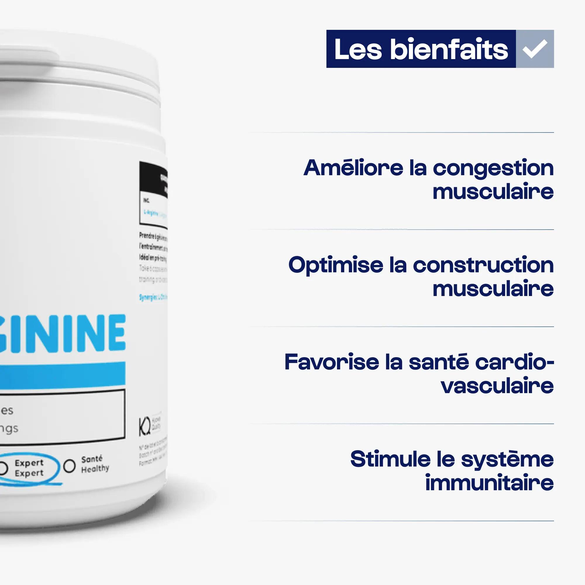 L-Arginine - 120 Gélules 3/6