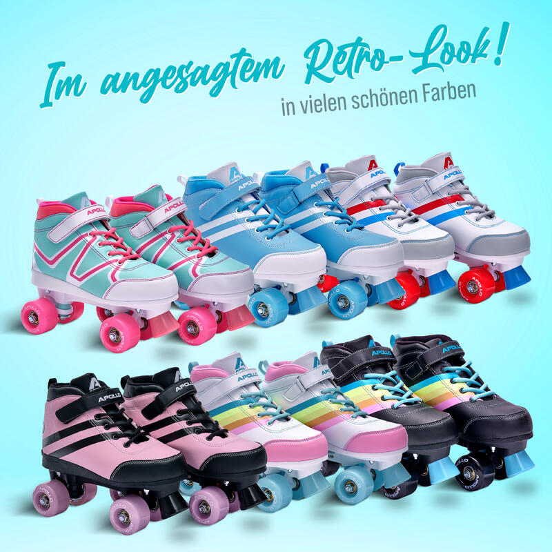 Disco Roller Soft Boots - Größenverstellbare Kinder Rollschuhe