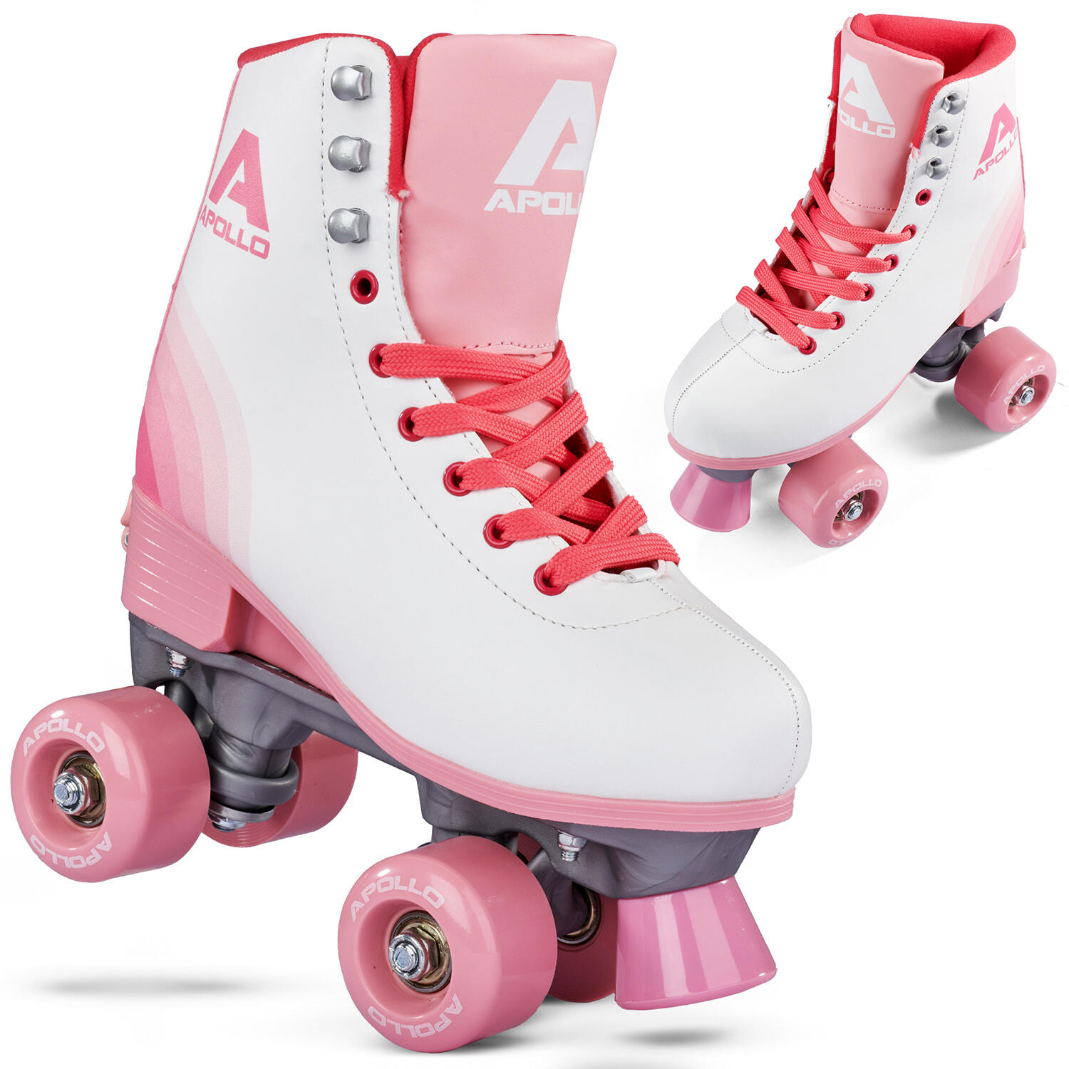 APOLLO Disco Rolschaatsen, Kind, Tiener en Volwassene, Verstelbaar van 31 tot 42