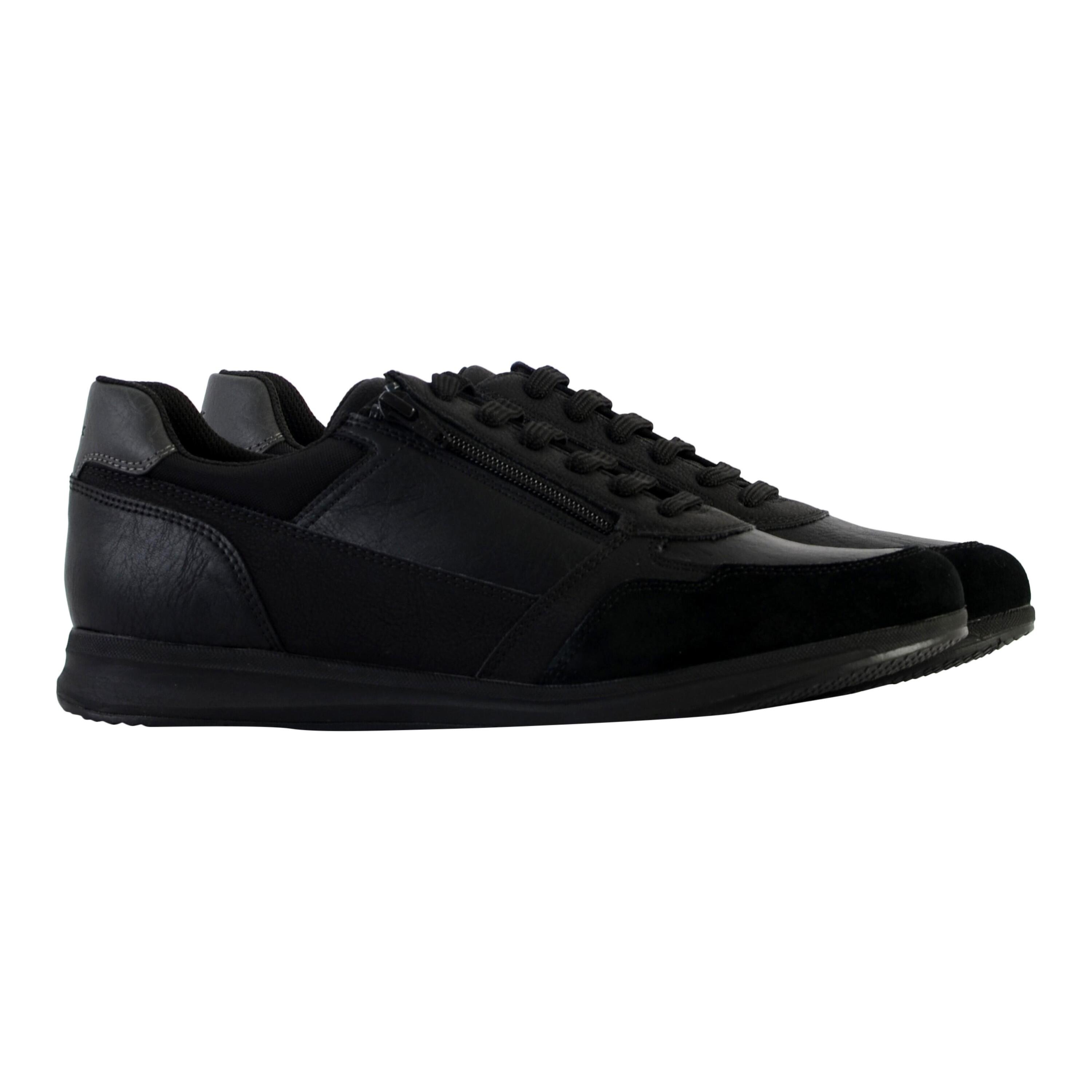 Basket Cuir Geox U Avery A Wrinkl - Homme 3/5