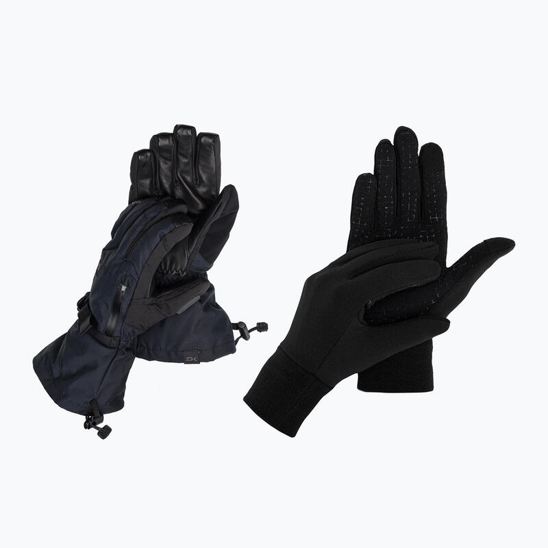 Guantes de snowboard para hombres de cuero dakine titan gore-tex