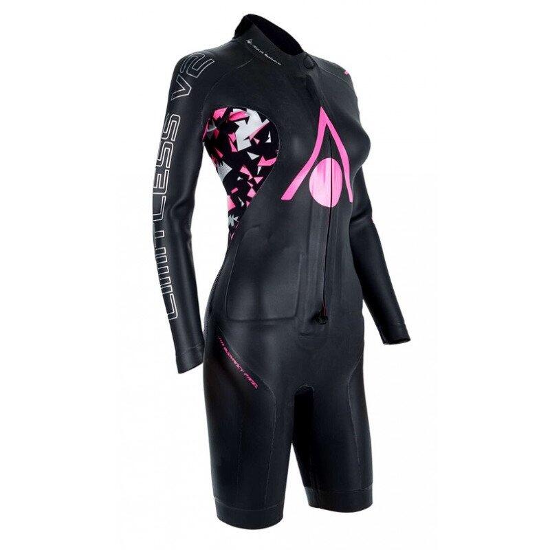 Combinaison Néoprène Femme Aquasphere Limitless Suit V2 Noir / Rose 4/4