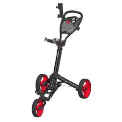 FASTFOLD Golf Trolley  Trike De Luxe   Zwart