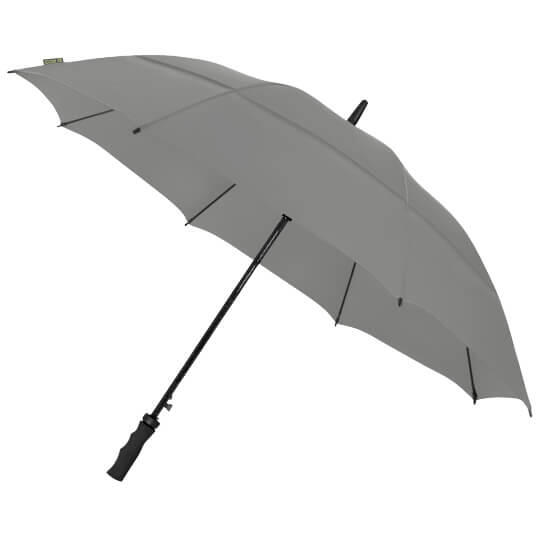 FALCON FALCON Paraplu Eco Golf  Stormvast Cool Gray Grijs
