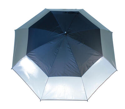 Masters uv storm paraplu trans charcoal / jet black
