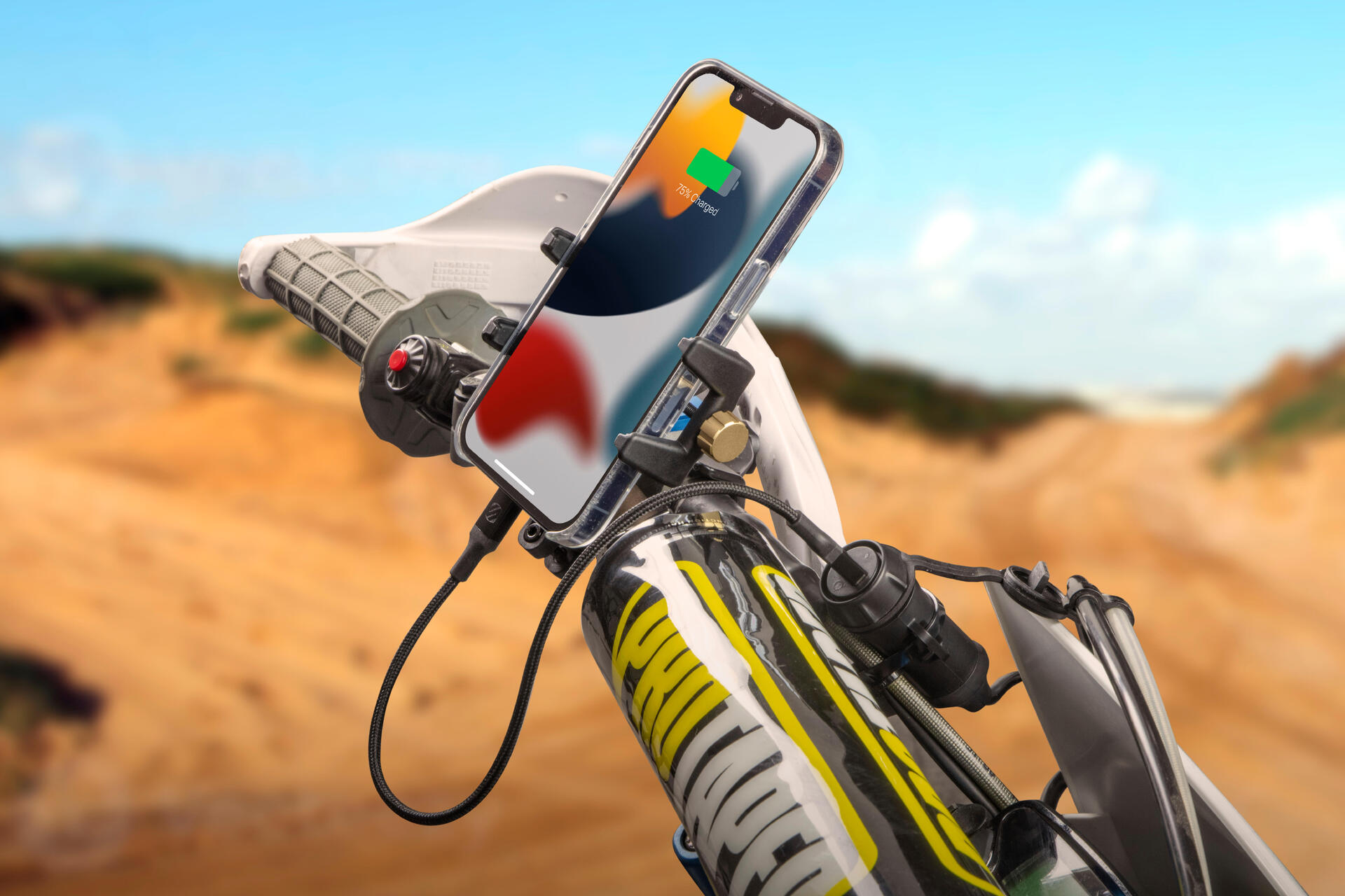 All Terrain Bike Phone Mount Black