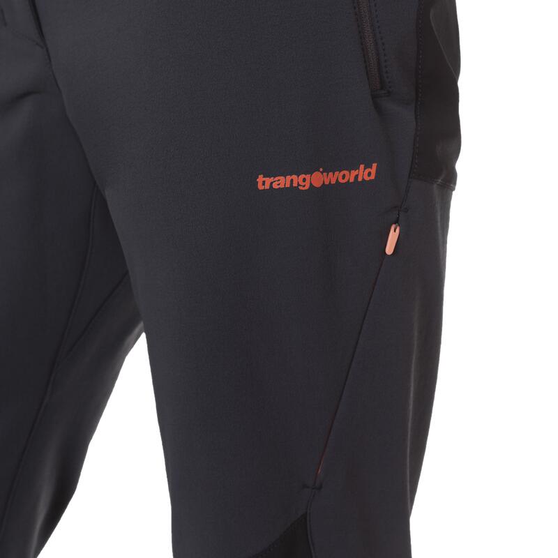 Pantalón para Mujer Trangoworld Dunai dr Gris/Negro protección UV+30