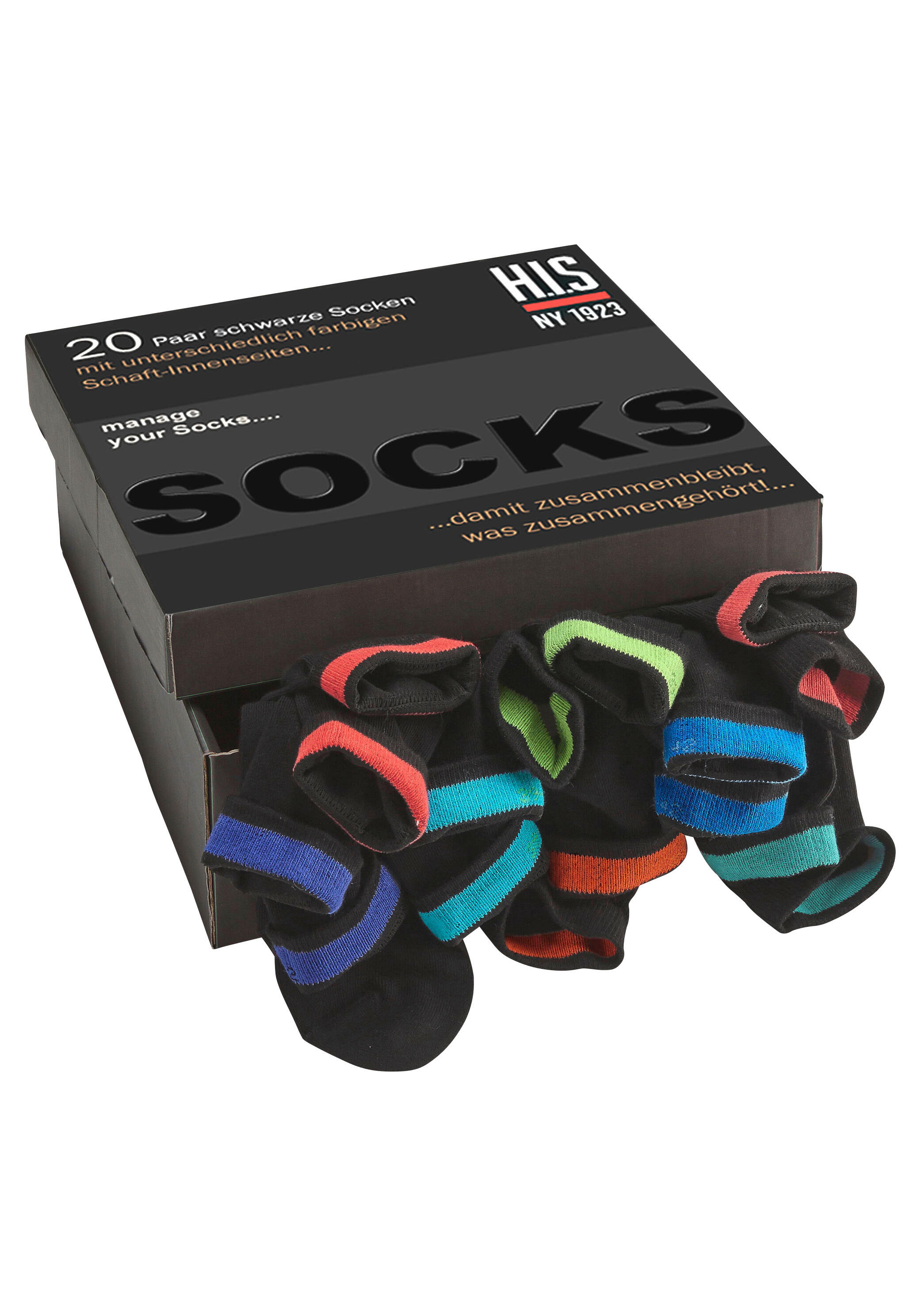 H.I.S H.I.S Socken (Box, 20 Paar) 3/5