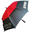 Big Max Aqua UV Golf Paraplu Charcoal Rood