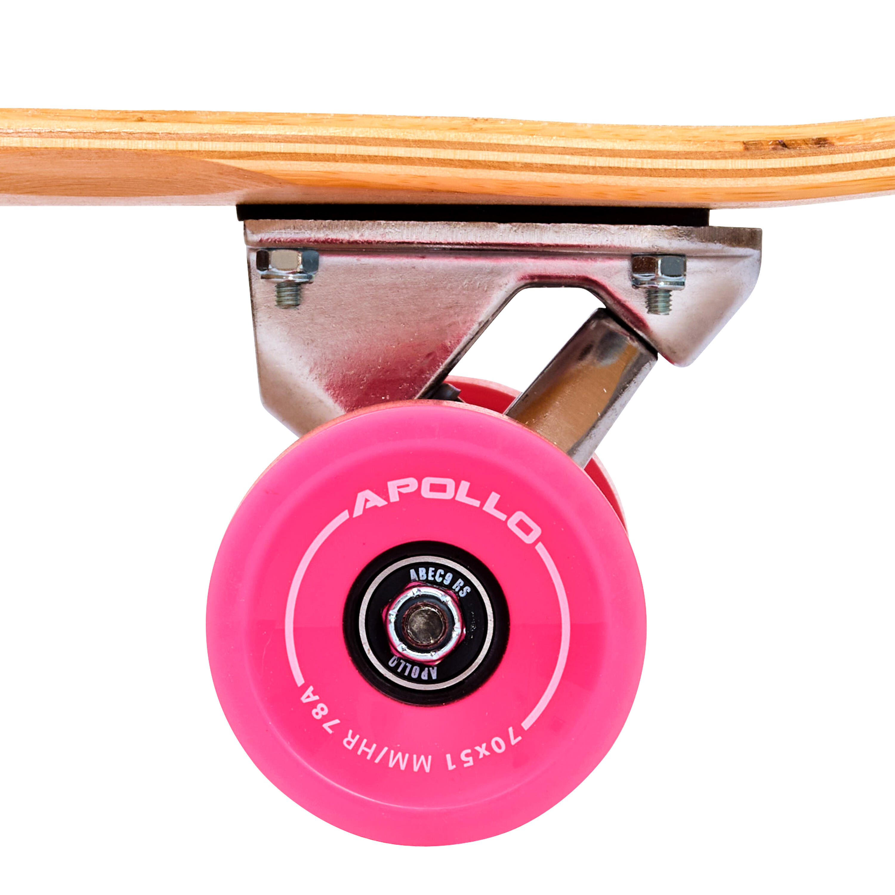 Dancer Longboard 116 x 24 cm, Cuscinetti a Sfera ABEC 9, Cruiser 3/7
